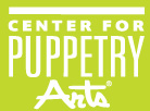 Logo del museo Center for Puppetry Arts, direcciona a su sitio web.