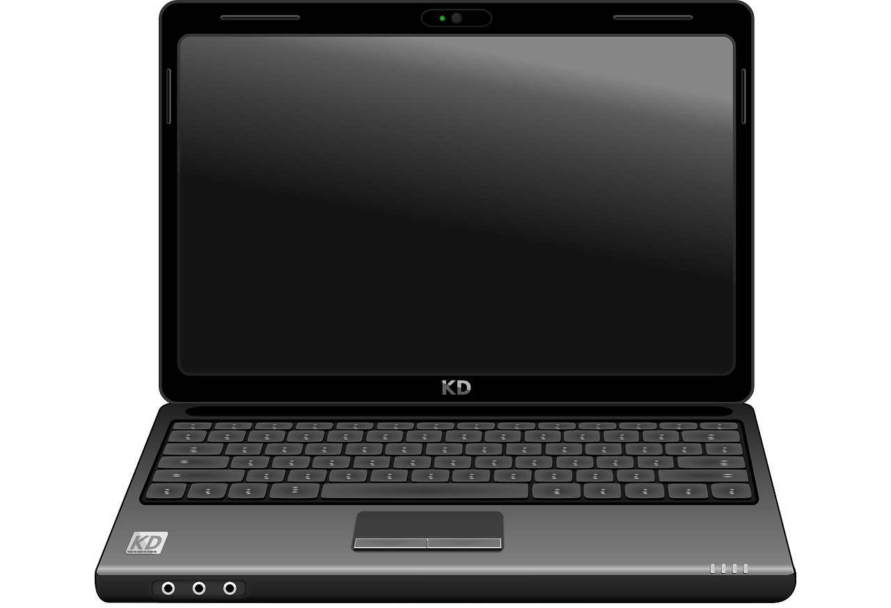Illustration of a laptop.