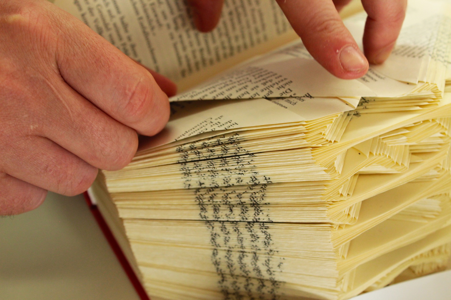 Orimoto Book Folding