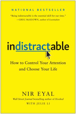 Portada del libro Indistractable - Haga clic para ir a la página del catálogo.